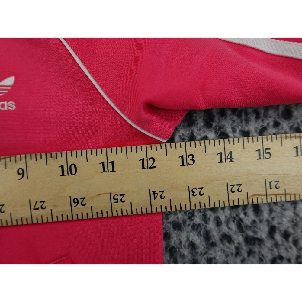Adidas Track Jacket Toddler 3T Pink Excellent Zip Up Trefoil Logo‎ ED7670